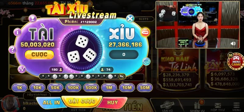 Tài xỉu livestream là gì và điểm nổi bật của hình thức này